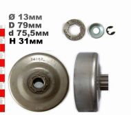 ВОДЕЩО КОЛЕЛО 3/8-7(С РИНГ) ST029,034,039,36,360,390 - 34162X